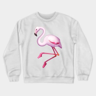 Cozy Flamingo Crewneck Sweatshirt